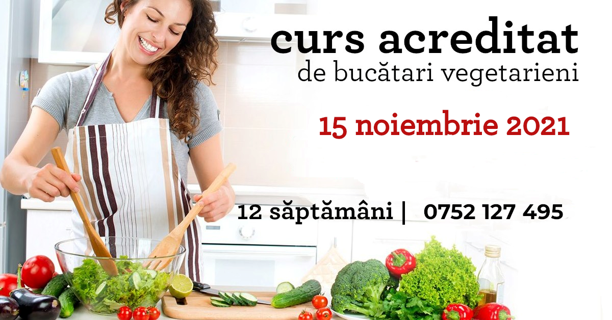 Curs Bucatar Specialist / Vegetarian / Dietetician